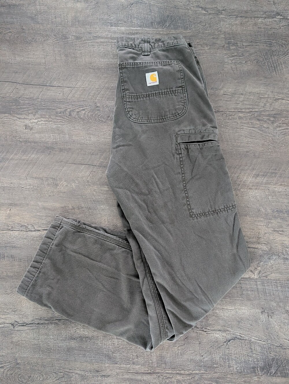 Carhartt  Mens 33x34 BN3342-M Rugged Flex Relaxed Fit Canvas Utility Work Pants